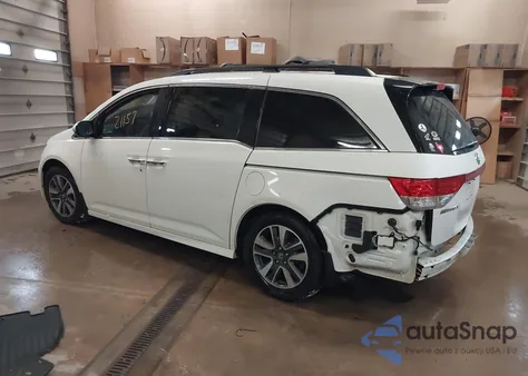 2015 Honda Odyssey Touring/Touring Elite z USA, uszkodzony, nr VIN 5FNRL5H96FB044657